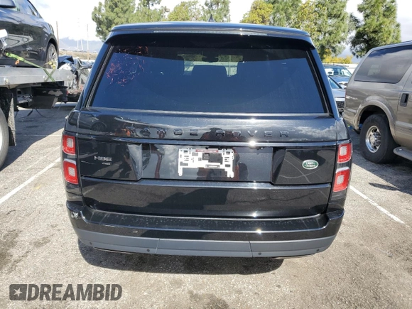2022 Land Rover Range Rover Westminster z VIN SALGS2RU3NA462850, wystawiony jako Copart lot #45428425 z przebiegiem 14 589 mil mil oraz Szkoda całkowita • Salvage title. Historia ofert i sprzedaży dostępna na DreamBid. Obrazek 6.