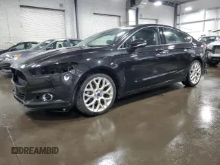 2013 Ford Fusion Titanium with VIN 3FA6P0K93DR324766, listed as a Copart auction lot 61406265 with 125,821 mi miles and Salvage title. Bid and sale history available at DreamBid. Image 1.