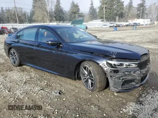 2022 BMW 7 Series 750i xDrive with VIN WBA7U2C07NCH32786, listed as a Copart auction lot 43028005 with 41,686 mi miles and Salvage title. Bid and sale history available at DreamBid. Image 4.
