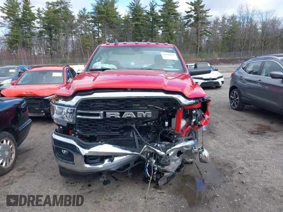 2022 Ram 2500 Tradesman with VIN 3C6MR5AJ8NG345945, listed as a IAAI auction lot 41848442 with 24,798 mi miles and . Bid and sale history available at DreamBid. Image 6.