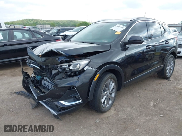 2023 Buick Encore GX Essence with VIN KL4MMFSL0PB077301, listed as a IAAI auction lot 42061187 with 4,178 mi miles and . Bid and sale history available at DreamBid. Image 17.