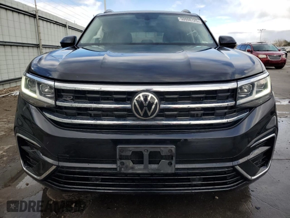 2021 Volkswagen Atlas SE with VIN 1V2RR2CA8MC527090, listed as a Copart auction lot 50008125 with 51,086 mi miles and Salvage title. Bid and sale history available at DreamBid. Image 5.
