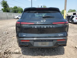 2023 Infiniti QX60 Luxe с VIN 5N1DL1FS4PC369620, выставлен на аукционе Copart как лот 59910455 с пробегом 21 157 миль миль и Списание • Salvage title. История ставок и продаж доступна на DreamBid. Изображение 6.