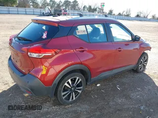 2020 Nissan Kicks SV with VIN 3N1CP5CV7LL486250, listed as a IAAI auction lot 41640578 with 93,191 mi miles and . Bid and sale history available at carsss.com. Image 4.