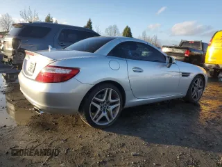 2014 Mercedes-Benz SLK 250 z VIN WDDPK4HA3EF091997, wystawiony jako Copart lot #86802974 z przebiegiem 70 247 mil mil oraz Szkoda całkowita • Salvage title. Historia ofert i sprzedaży dostępna na DreamBid. Obrazek 3.