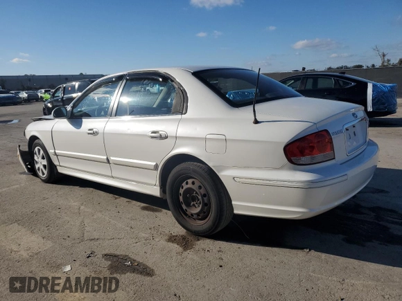 2003 Hyundai Sonata with VIN KMHWF25H33A907483, listed as a Copart auction lot 46174975 with 242,824 mi miles and Salvage Title. Bid and sale history available at carsss.com. Image 2.