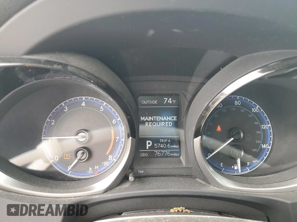 2016 Toyota Corolla L with VIN 2T1BURHE7GC547302, listed as a Copart auction lot 50621775 with 76,776 mi miles and Salvage Title. Bid and sale history available at DreamBid. Image 9.