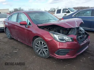 2018 Subaru Legacy Premium with VIN 4S3BNAD67J3031776, listed as a IAAI auction lot 41695865 with 71,409 mi miles. Bid and sale history available at carsss.com. Image 1.