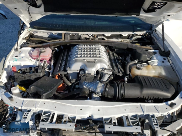2022 Dodge Charger SRT Hellcat Widebody with VIN 2C3CDXL96NH101698, listed as a Copart auction lot 81342124 with 15,293 mi miles and Salvage Title. Bid and sale history available at carsss.com. Image 11.