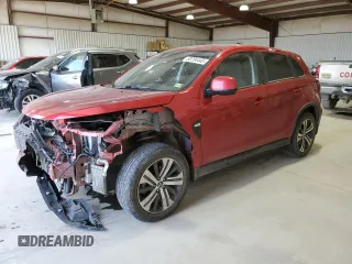 2023 Mitsubishi Outlander ES z VIN JA4ARUAU4PU000597, wystawiony jako Copart lot #53704445 z przebiegiem 27 206 mil mil oraz Szkoda całkowita • Salvage title. Historia ofert i sprzedaży dostępna na DreamBid. Obrazek 1.