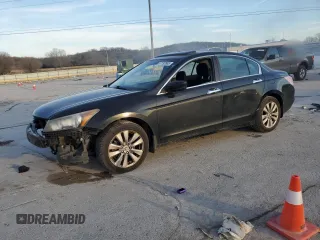 2012 Honda Accord EX with VIN 1HGCP3F77CA003069, listed as a Copart auction lot 47197685 with 270,590 mi miles and Salvage title. Bid and sale history available at DreamBid. Image 1.