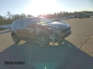 2020 Kia Sportage LX with VIN KNDPMCAC7L7650310, listed as a Copart auction lot 87936345 with 56,614 mi miles and Non Repairable. Bid and sale history available at carsss.com. Image 12.