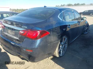 2015 Infiniti Q70 with VIN JN1BY1PP6FM600441, listed as a IAAI auction lot 41328735 with 156,402 mi miles and . Bid and sale history available at DreamBid. Image 4.