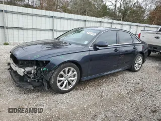 2017 Audi A6 Premium with VIN WAUC8AFC9HN120579, listed as a Copart auction lot 44373455 with 76,454 mi miles and Salvage Title. Bid and sale history available at carsss.com. Image 1.