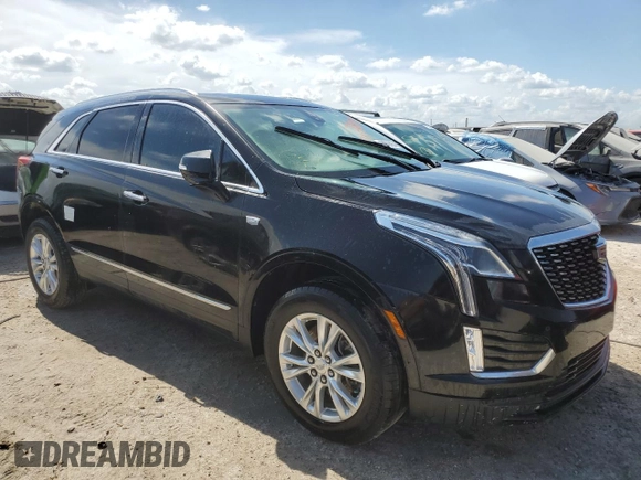 2022 Cadillac XT5 FWD Luxury with VIN 1GYKNAR4XNZ165234, listed as a Copart auction lot 75041424 with 36,100 mi miles and Non repairable. Bid and sale history available at DreamBid. Image 4.