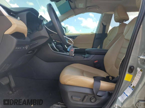 2021 Toyota RAV4 Hybrid LE with VIN 4T3B6RFVXMU055068, listed as a Copart auction lot 56575935 with 41,058 mi miles and Salvage title. Bid and sale history available at DreamBid. Image 7.