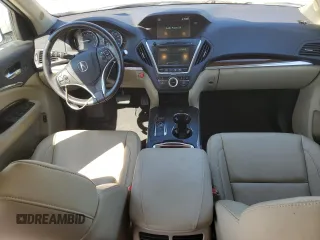 2016 Acura MDX with VIN 5FRYD4H20GB016066, listed as a Copart auction lot 51546355 with 128,770 mi miles and Salvage Title. Bid and sale history available at carsss.com. Image 8.