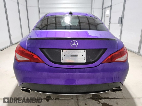 2014 Mercedes-Benz CLA 250 with VIN WDDSJ4EB5EN069970, listed as a Copart auction lot 61029245 with 124,564 mi miles and Clean title. Bid and sale history available at DreamBid. Image 6.