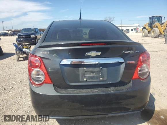 2014 Chevrolet Sonic LTZ with VIN 1G1JE5SB9E4103444, listed as a Copart auction lot 46949955 with 120,986 mi miles and Clean Title. Bid and sale history available at carsss.com. Image 6.
