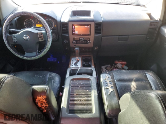 2011 Nissan Titan SL with VIN 1N6AA0EC8BN324904, listed as a Copart auction lot 42264435 with 273,332 mi miles and Salvage Title. Bid and sale history available at carsss.com. Image 8.