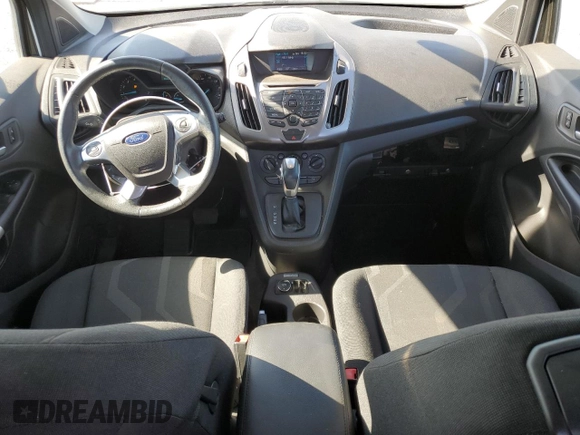 2014 Ford Transit Connect XLT with VIN NM0LE7F71E1140133, listed as a Copart auction lot 58371725 with 55,121 mi miles and Salvage title. Bid and sale history available at DreamBid. Image 8.