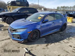 2018 Honda Civic Type R Touring z VIN SHHFK8G73JU201611, wystawiony jako Copart lot #83976074 z przebiegiem Nie podano mil oraz Szkody całkowita. Historia ofert i sprzedaży dostępna na DreamBid. Obrazek 1.