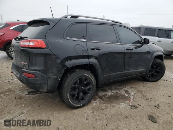 2017 Jeep Cherokee Trailhawk L Plus with VIN 1C4PJMBB6HW513361, listed as a Copart auction lot 45156605 with 72,006 mi miles and Clean Title. Bid and sale history available at carsss.com. Image 3.