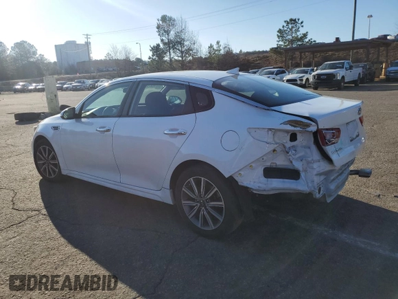 2019 Kia Optima LX with VIN 5XXGT4L3XKG356752, listed as a Copart auction lot 47619665 with 79,761 mi miles and Salvage Title. Bid and sale history available at carsss.com. Image 2.