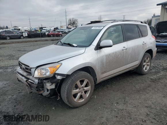 2006 Toyota RAV4 Limited with VIN JTMBK31V765011104, listed as a Copart auction lot 44002005 with 68,767 mi miles and Salvage Title. Bid and sale history available at carsss.com. Image 1.