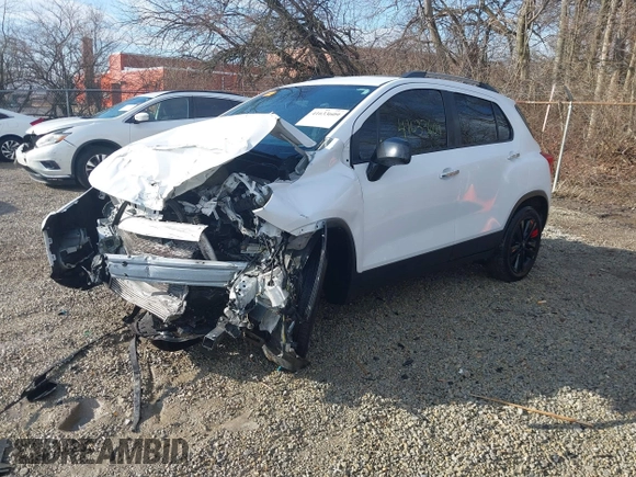 2019 Chevrolet Trax LT z VIN 3GNCJLSB6KL265660, wystawiony jako IAAI lot #41633609 z przebiegiem Nie podano mil oraz . Historia ofert i sprzedaży dostępna na DreamBid. Obrazek 2.