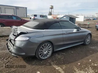 2018 Mercedes-Benz C 300 with VIN WDDWK4JB1JF598633, listed as a Copart auction lot 45662855 with 26,589 mi miles and Salvage title. Bid and sale history available at DreamBid. Image 3.