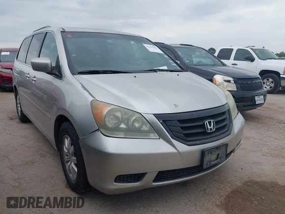 2008 Honda Odyssey EX-L with VIN 5FNRL38648B094938, listed as a IAAI auction lot 42045683 with 216,405 mi miles. Bid and sale history available at carsss.com. Image 1.