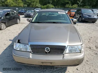 2005 Mercury Grand Marquis GS with VIN 2MEFM74W85X602092, listed as a Copart auction lot 68820314 with 70,427 mi miles and Clean Title. Bid and sale history available at carsss.com. Image 5.