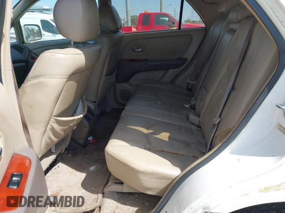 2002 Lexus RX 300 with VIN JTJGF10U920120014, listed as a IAAI auction lot 42120963 with 1 mi miles. Bid and sale history available at carsss.com. Image 8.