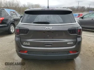 2017 Jeep Compass Latitude with VIN 3C4NJDBB2HT656451, listed as a Copart auction lot 49722475 with 143,765 mi miles and Non Repairable. Bid and sale history available at carsss.com. Image 6.