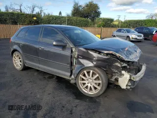 2011 Audi A3 Premium Plus with VIN WAUKJAFM2BA169582, listed as a Copart auction lot 51360255 with 114,443 mi miles and Salvage title. Bid and sale history available at DreamBid. Image 4.