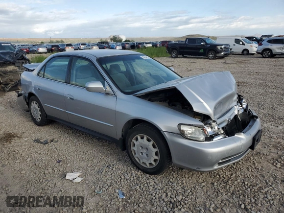 2002 Honda Accord LX z VIN JHMCG554X2C035386, wystawiony jako Copart lot #56247965 z przebiegiem Nie podano mil oraz Szkoda całkowita • Salvage title. Historia ofert i sprzedaży dostępna na DreamBid. Obrazek 4.