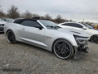 2017 Chevrolet Camaro 2SS with VIN 1G1FH3D79H0213349, listed as a Copart auction lot 83073854 with 35,276 mi miles and Salvage Title. Bid and sale history available at carsss.com. Image 4.