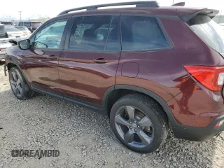 2021 Honda Passport Touring with VIN 5FNYF8H96MB018724, listed as a Copart auction lot 47623155 with 23,520 mi miles and Salvage Title. Bid and sale history available at carsss.com. Image 2.
