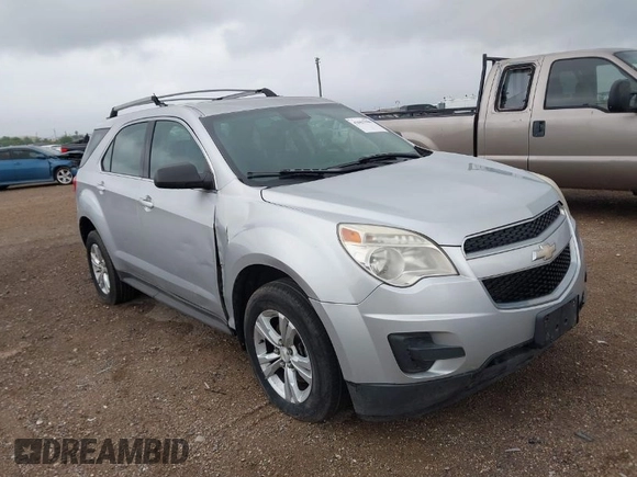 2013 Chevrolet Equinox LS with VIN 2GNALBEKXD6229355, listed as a IAAI auction lot 42067980 with 185,175 mi miles. Bid and sale history available at carsss.com. Image 1.