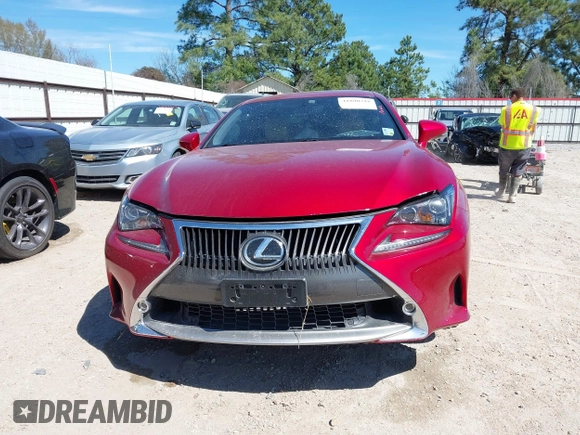 2016 Lexus RC 300 F Sport with VIN JTHSM5BCXG5001041, listed as a IAAI auction lot 41800718 with 86,523 mi miles and . Bid and sale history available at DreamBid. Image 13.