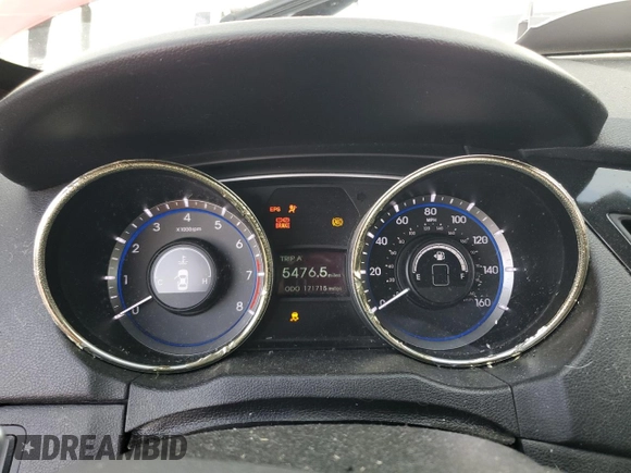 2011 Hyundai Sonata Limited with VIN 5NPEC4AC0BH267240, listed as a Copart auction lot 50960995 with 171,715 mi miles and Salvage Title. Bid and sale history available at DreamBid. Image 9.