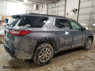 2019 Chevrolet Traverse LT Cloth with VIN 1GNERGKW5KJ281349, listed as a Copart auction lot 47272925 with 104,511 mi miles and Salvage Title. Bid and sale history available at carsss.com. Image 3.
