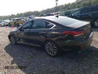 2015 Hyundai Genesis 3.8L with VIN KMHGN4JE6FU052540, listed as a Copart auction lot 65623874 with 237,718 mi miles and Salvage Title. Bid and sale history available at carsss.com. Image 2.