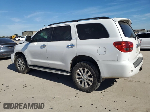 2012 Toyota Sequoia Limited with VIN 5TDJY5G16CS066546, listed as a Copart auction lot 80019234 with 0 mi miles and Salvage Title. Bid and sale history available at carsss.com. Image 2.