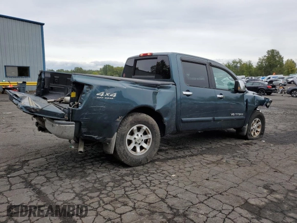 2005 Nissan Titan SE with VIN 1N6BA07B55N533952, listed as a Copart auction lot 76089344 with 188,970 mi miles and Salvage Title. Bid and sale history available at DreamBid. Image 3.