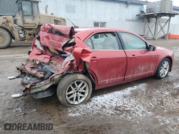 2011 Ford Fusion SEL with VIN 3FAHP0CG6BR182108, listed as a Copart auction lot 43545175 with 132,550 mi miles and Salvage Title. Bid and sale history available at DreamBid. Image 3.