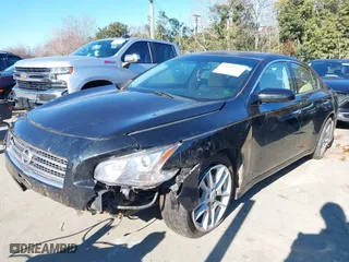 2009 Nissan Maxima 3.5 SV w/Sport Pkg with VIN 1N4AA51E69C858115, listed as a IAAI auction lot 41269516 with 135,193 mi miles. Bid and sale history available at carsss.com. Image 17.