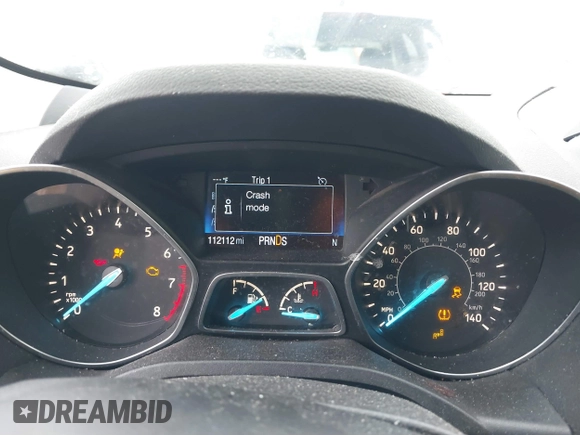 2017 Ford Escape SE with VIN 1FMCU0GD1HUC22489, listed as a IAAI auction lot 41844918 with 113,000 mi miles. Bid and sale history available at carsss.com. Image 7.