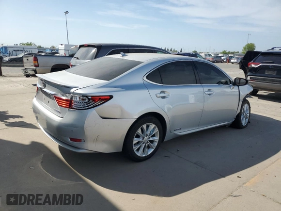 2013 Lexus ES 300h Hybrid with VIN JTHBW1GG9D2009708, listed as a Copart auction lot 53520135 with 169,678 mi miles and Salvage Title. Bid and sale history available at carsss.com. Image 3.